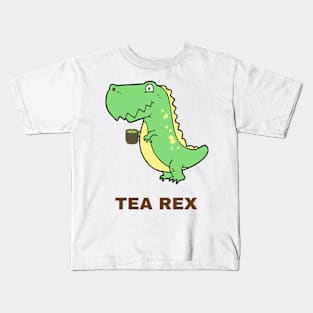 Tea Rex 2 Kids T-Shirt